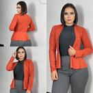 Casaco Suede Feminino