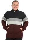 Casaco Tricot Plus Size Anistia Aberto Três Cores Vermelho