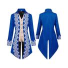 Casaco Vitoriano Masculino Estilo Pirata Steampunk, Jaqueta Medieval Para Cosplay, Fantasia De