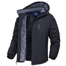 Casacos de inverno Rapoo para homens Jaquetas de inverno para homens impermeáveis à chuva, jaquetas corta-vento, casacos de lã, quente, snowboard, esqui, neve, casacos para homens, pretos, GG