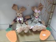 Casal coelho de pelúcia Casal coelho de pelúcia