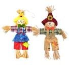 Casal de Espantalhos Juninos Decoração para Festa Junina