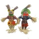 Casal de espantalhos mini decorativos para festa junina