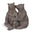 Casal de Ursos Rústico Decorativo 22x22cm Casal de Ursos Rústico Decorativo 22x22cm