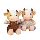 Casal dos desenhos animados brinquedo de pelúcia sofá encosto bonito bezerro travesseiro série 30cm
