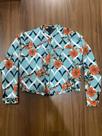 Casaqueto estampado city blue