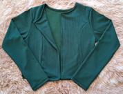 Casaquinho Curto Feminino Manga longa blazer