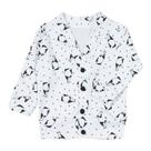 Casaquinho de bebê minimalista milk branco