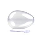 Casca de ovo páscoa acrílica m 250g c/colher c/4 un bluestar