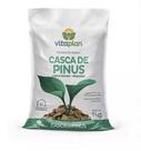 Casca de Pinus Polida pequena Substrato Nutriplan Vitaplan 1 Kg