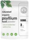 Casca de psyllium em pó NatureBell Organic 1,36 kg 9.000 mg/porção Casca de psyllium em pó NatureBell Organic 1,36 kg 9.000 mg/porção