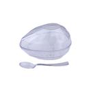 Casca ovo páscoa acrílica diamante m 250g c/colher 4un blue Casca ovo páscoa acrílica diamante m 250g c/colher 4un blue