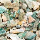 Cascalho Bruto Jadeita Verde Nefrita 3 Kg - Tamanho Variado de 10 a 70mm