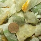 Cascalho Bruto Ônix Verde Natural 1 Kg - 10 a 70mm Tipo B