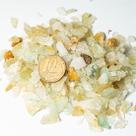 Cascalho Bruto Pedra Onix Verde Mesclado 15mm Pacote 200g