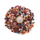 Cascalho De Pedra Ágata Cornalina - 500g