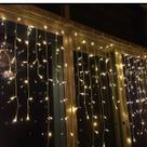 Cascata 100 Leds 8 Funções - Decoração Natal