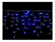 Cascata 100 Leds Azul 127v 1,9m 8 Funcoes - Oem