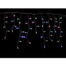 Cascata 100 leds colors 127v 1,9m 8 funcoes - Rio Master
