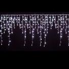 Cascata 200 Lampadas Led Br 220v Plugs: Macho E Femea Qg3666