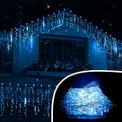 Cascata 400 Led 10m Natal Prova Dagua Quente Frio Colorido Cor Das Luzes Branco Frio 110v Cascata 400 Led 10m Natal Prova Dagua Quente Frio Colorido Cor Das Luzes Branco Frio 110v