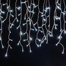 Cascata 400 Leds Pisca 8 Funções Branco 10 Metros Natal - V8 Cascata 400 Leds Pisca 8 Funções Branco 10 Metros Natal - V8