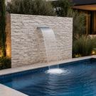 Cascata Embutir Alvenaria Inox Premium Com Engate Soft 40cm
