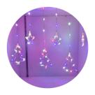 Cascata Enfeite Decoração Natal Luz Led C/Fio Fada 2,5m