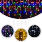 Cascata Led Enfeite Natal 400 Leds 9,5 Metros Colorida