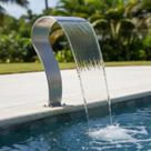 Cascata Naja Em Inox 304 Premium Com Engate Soft 80 X 29 Cm