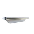 Cascata Piscina Alvenaria Parede Embutir Com Bico Aço Inox 60cm