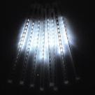 Cascata Tipo Gelo Chuva Pisca Queda 8 Tubos 232 50cm Led Branca (NTN2308X127V) Cascata Tipo Gelo Chuva Pisca Queda 8 Tubos 232 50cm Led Branca (NTN2308X127V)