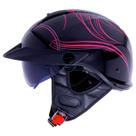 Casco abierto para motocicleta LS2 Rebellion Ruedas y Alas pequeño
