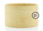 Casco de Caixa Edbatuk 10x6 em Marfim Natural com Bordas Prontas com 8mm de Espessura