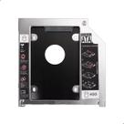 Case Adaptador Caddy 2 Hd Ssd/dvd P/ Notebook 9,5MM KPHD010