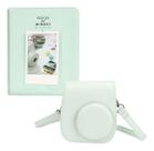 Case Bag Magnética C Alça Para Câmera Instax Mini 12 + Álbum Cor Lilás
