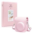 Case Bag Magnética C Alça Para Câmera Instax Mini 12 + Álbum Cor Verde-claro