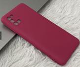 Case Capa Capinha A31 Samsung Galaxy Silicone Aveludado Proteção de Câmera