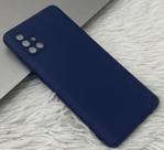 Case Capa Capinha A71/A72 Samsung Galaxy Silicone Aveludado Proteção de Câmera