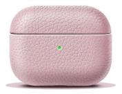 Case Capa Capinha Couro Premium Compatível Com AirPods Pro