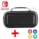 Case Capa Compatível com Estojo Switch Oled + 4 Grips