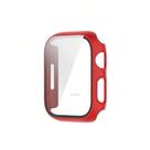case capa de Acrílico com pelicula para apple watch ou compatível tamanho 38mm - 49mm