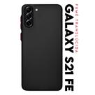 Case Capinha Anti Impacto Space Acrílico Translucida Fumê Protetora para Galaxy S21 FE G990 tela 6.4
