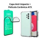 Case Capinha + Pelicula Ceramica Samsung Galaxy A73 5g Transparente Case Capinha + Pelicula Ceramica Samsung Galaxy A73 5g Transparente