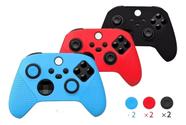 Case Compatível Xbox One S X Capa Controle 2 Pares Grips Analógico
