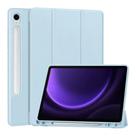 Case de Silicone flexível silicone para Samsung Tab S9 FE