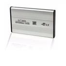 Case Em Aluminio Hd Notebook Sata P/ Usb - Prata