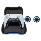 Case Estojo Capa Controle Playstation Ps5 + Grips Analógico Case Estojo Capa Controle Playstation Ps5 + Grips Analógico