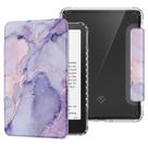 Case Fintie para Kindle Paperwhite, 12ª geração, 2024, lilás, mármore