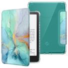 Case Fintie para Kindle Paperwhite de 12ª geração em mármore esmeralda de 2024